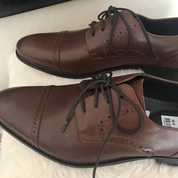 NIB: Stacy Adams : mens Cap Toe Leather Oxford: size11.5 - Picture 12 of 12